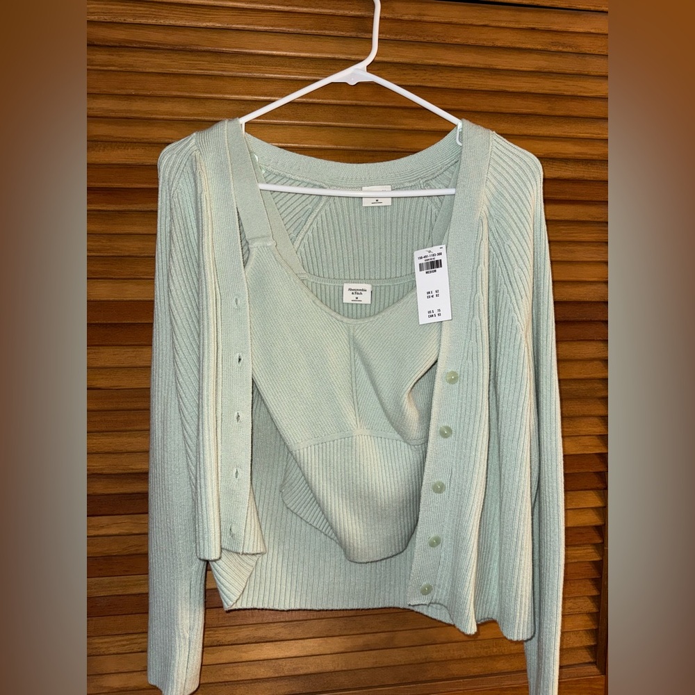 NWOT ABERCROMBIE SWEATER SET